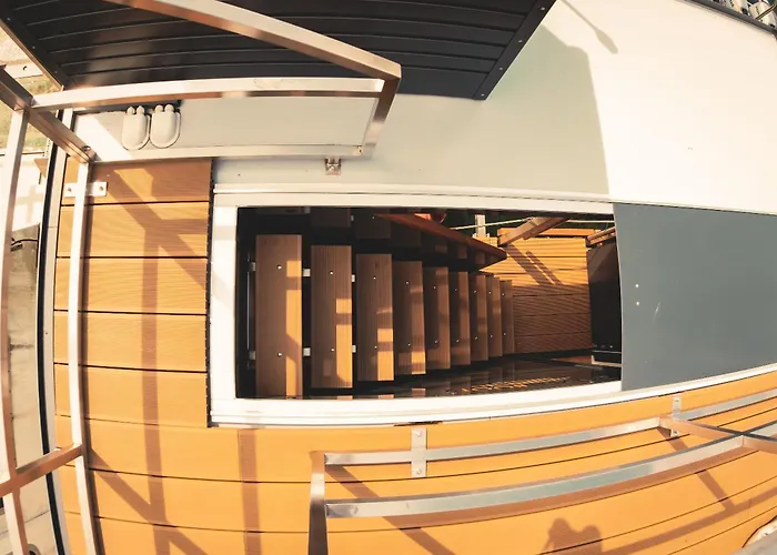 Traumzeitboot Heidi - Exklusiver Festlieger In Perfekter Lage Am Scharmuetzelsee Úszó hotel Bad Saarow